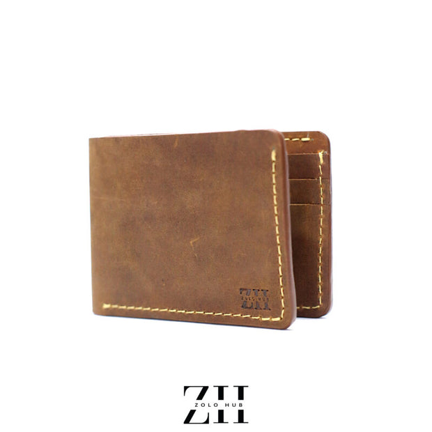 Crazy Horse – Vintage Leather Bifold Wallet