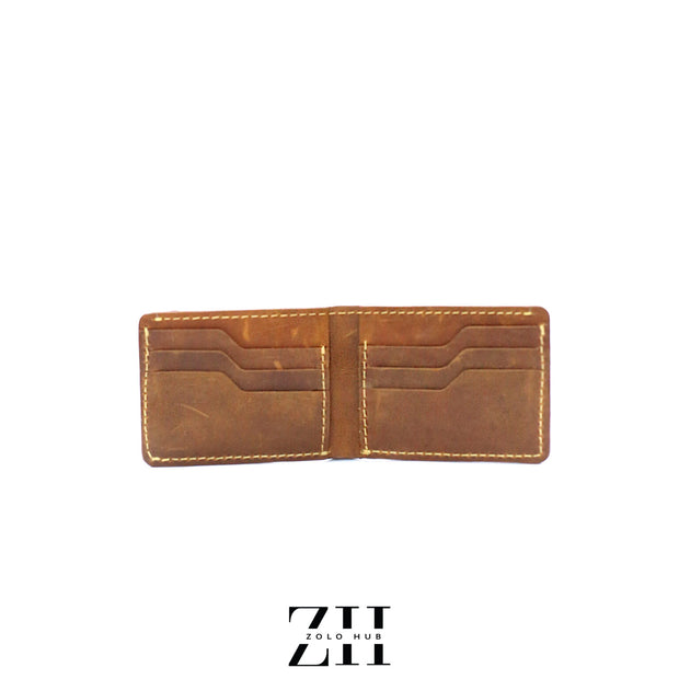 Crazy Horse – Vintage Leather Bifold Wallet