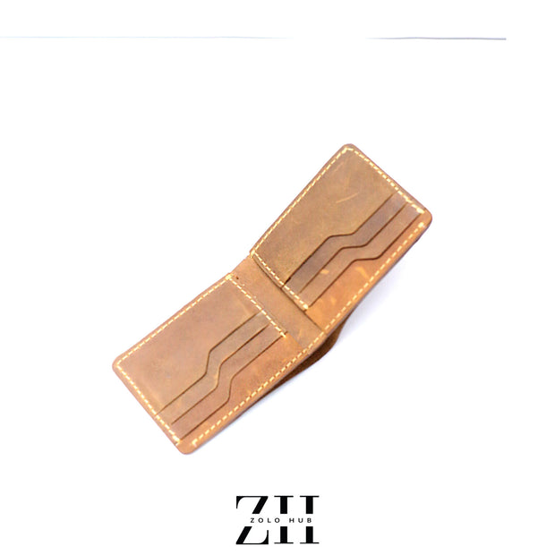 Crazy Horse – Vintage Leather Bifold Wallet
