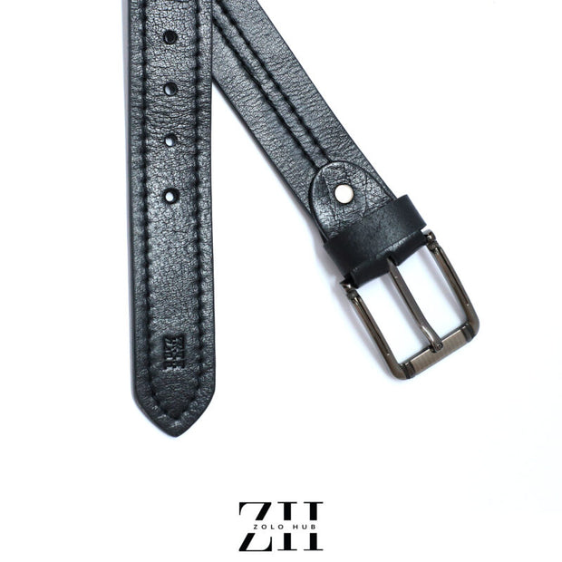 Zolo X Premium Stitched Leather Belt