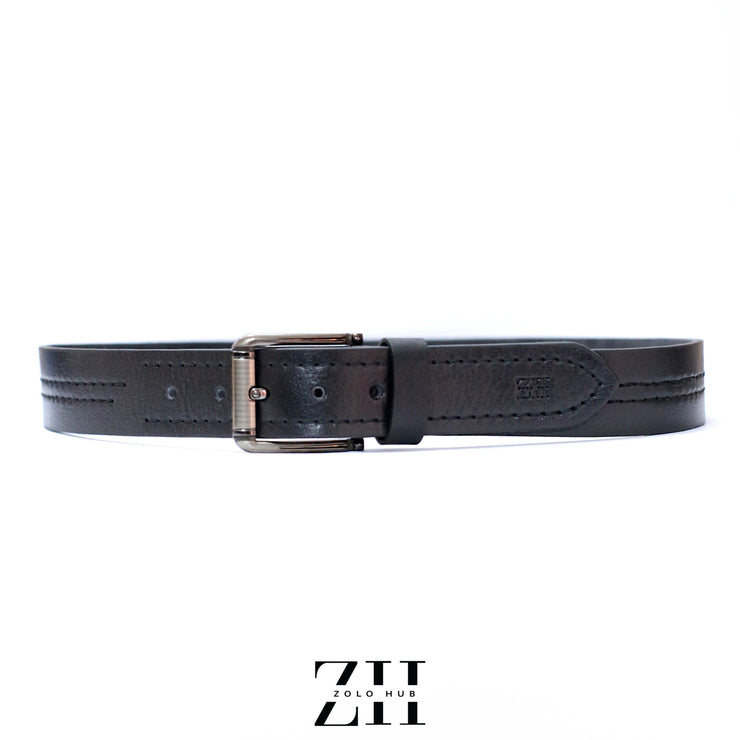 Zolo X Premium Stitched Leather Belt