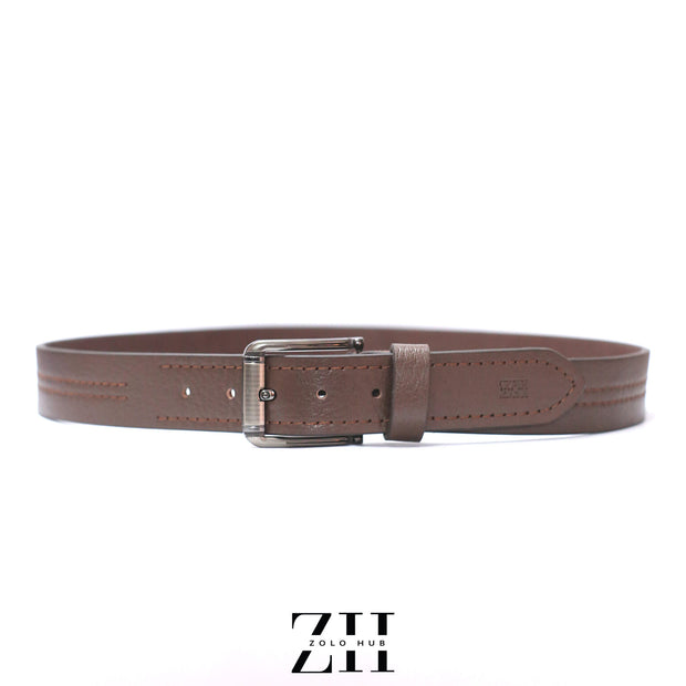 Zolo X Premium Stitched Leather Belt