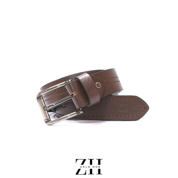 Zolo X Premium Stitched Leather Belt
