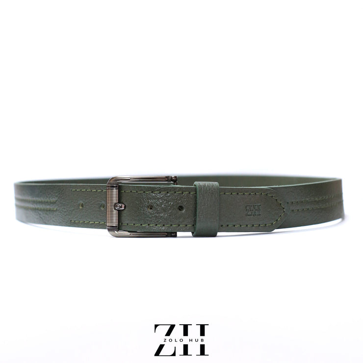 Zolo X Premium Stitched Leather Belt