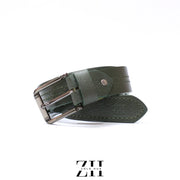 Zolo X Premium Stitched Leather Belt